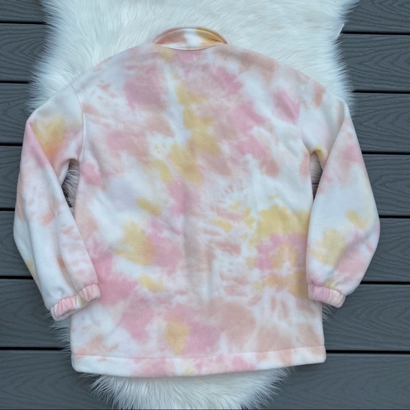 Tie Dye Fleece Shacket - Picture 3 of 3